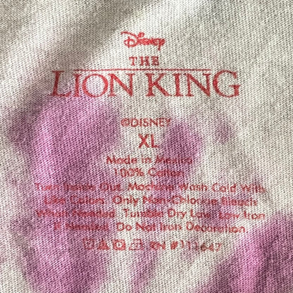 Disney ライオンキング タイダイ半袖Tシャツ