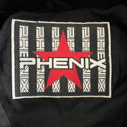 PHENIX ブラック ハーフジップ ストリートスキージャケット