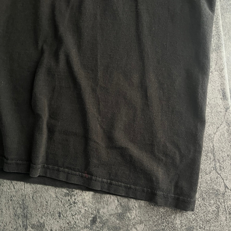 Lee USA製 ブラック ドラゴン クラックプリント半袖Tシャツ