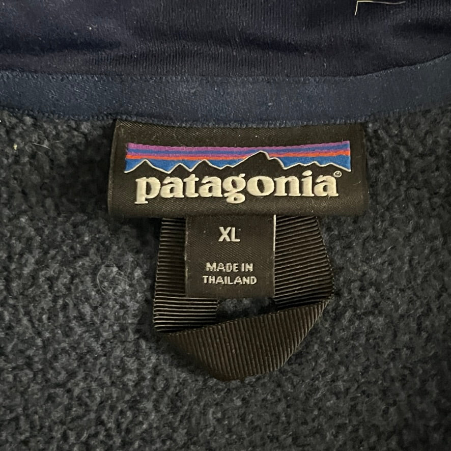 Patagonia ブルーグレー ハーフジップ フリースジャケット